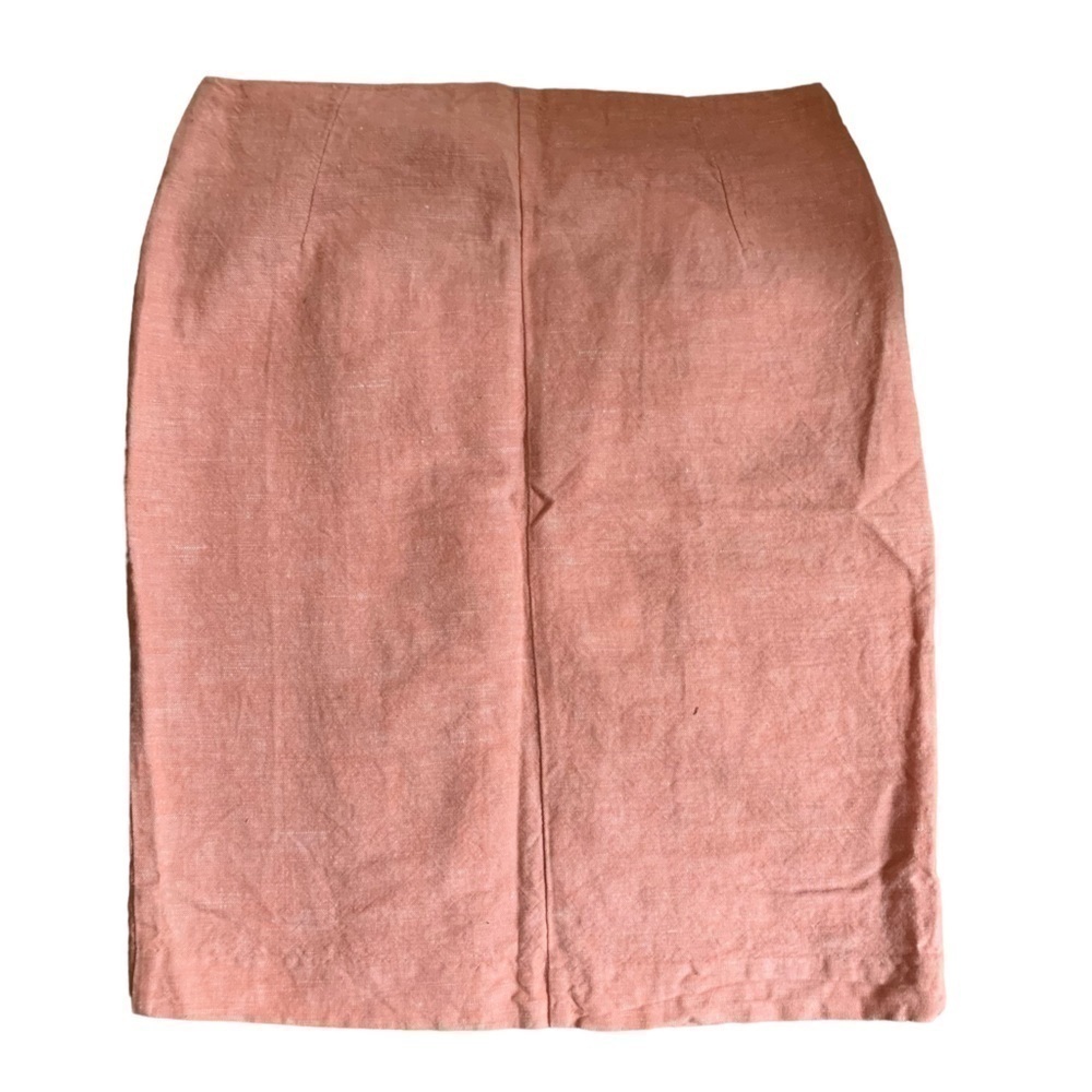 Gamma 100% Linen Midi Pencil Skirt - Picture 5 of 10